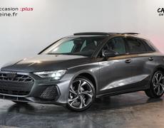 Audi A3 Sportback - A3 Sportback TFSI Mild Hybrid 150 S tronic 7 S line - 42 900 €
