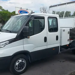 Iveco Daily 35C16H 3.0 DOUBLE CABINE +SEMI COFFRE Clermont