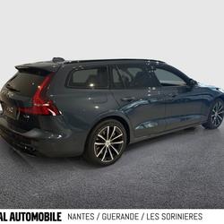 Volvo V60 T6 AWD Hybride Rechargeable 253 ch + 145 ch Geartronic 8 Plus Style Dark occasion - Orvault - photo 3/15