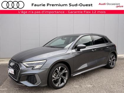 Audi A3 Sportback - A3 Sportback 35 TFSI Mild Hybrid 150 S tronic 7 S Line - 26 490 €