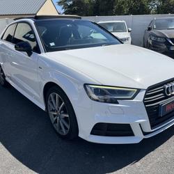 Audi A3 2.0 TDI 150ch  Design luxe 3p - Pack S line/T.O/Carplay/Cuir Alcantara Bretteville-sur-Odon