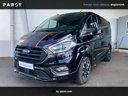Ford Transit Custom - 320 L1H1 2.0 EcoBlue 185 S&S Cabine Approfondie Sport BVA6 7cv - 32 990 €