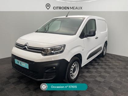 Citroen Berlingo - BERLINGO VAN M 650 BLUEHDI 100 S&S BVM5 CLUB - 12 490 €