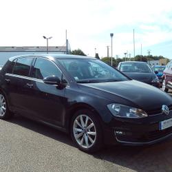 Volkswagen Golf 7 1.6 TDI 110CH BLUEMOTION TECHNOLOGY FAP CARAT DSG7 5P Cou&euml;ron