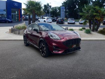 Ford Puma - 1.0 Flexifuel 125ch S&S mHEV ST-Line X Vivid Ruby Edition - 22 900 €