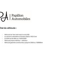 MG MG4 - 170 - 51 KWh - Standard Bonn&eacute;table