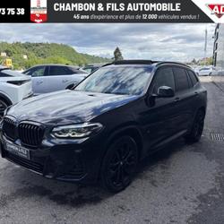 BMW X3 G01 LCI xDrive 30e 292ch BVA8 M Sport + Toit ouvrant + acc&egrave;s confort + Jantes 20" La Grand-Croix