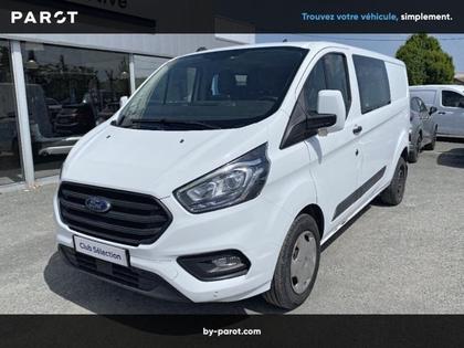 Ford Transit Custom - 320 L2H1 2.0 EcoBlue 130 Cabine Approfondie Trend Business 7cv - 26 490 €