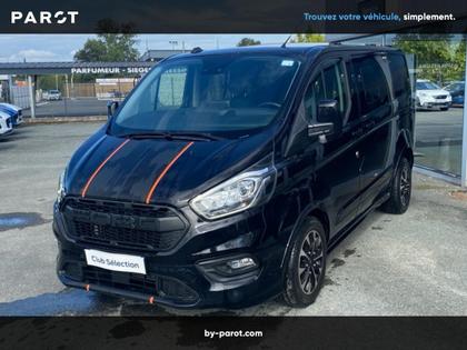 Ford Transit Custom - 320 L1H1 2.0 EcoBlue 185 Cabine Approfondie Sport 7cv - 33 900 €