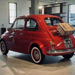 Fiat 500 III F OTTOBULLONI 1965 La Teste-de-Buch