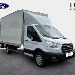Ford Transit T350 L4 2.0 EcoBlue 130ch S&S Trend Business +  CAISSE 20 M + HAYON Vitr&eacute;
