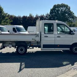 Autres Volkswagen II CHASSIS DOUBLE CABINE 2.0 TDI 140 BENNE 7PL PRIX TTC Chambourcy