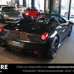 Ferrari 458 spider Spider 4.5i V8 570 cv - Lift - Carbone - Suivi complet Bourgoin-Jallieu