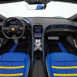 Ferrari Roma 3.9 V8 620ch - Bleu mat - Malus inclus - LOA possible Bourgoin-Jallieu