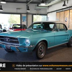 Ford Mustang Cabriolet 289 CI V8 - AQUA BLUE - MARTI REPORT - MATCHING Bourgoin-Jallieu