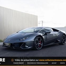 Lamborghini Huracan EVO 5.2 V10 LP 640-4 - Grigio Lynx - Suivi complet occasion - Bourgoin-Jallieu - photo 2/32