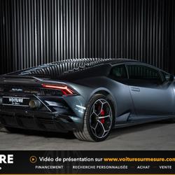 Lamborghini Huracan EVO 5.2 V10 LP 640-4 - Grigio Lynx - Suivi complet -Lift occasion - Bourgoin-Jallieu - photo 2/31