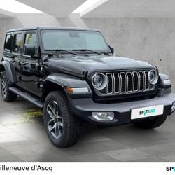 Jeep Wrangler 2.0 T 380ch 4xe Sahara Command Trac Villeneuve-d'Ascq