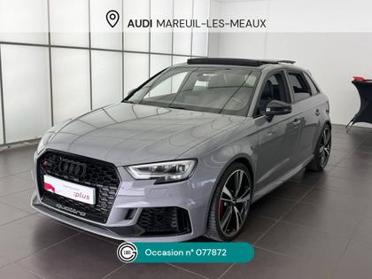 Audi RS3 Sportback - RS3 Sportback 2.5 TFSI 400 S tronic 7 Quattro - 44 990 €