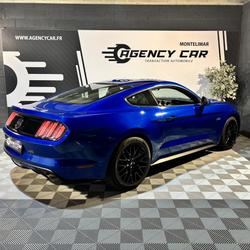 Ford Mustang Fastback 5.0 V8 421ch - Bleu - Si&egrave;ges Recaro Montboucher-sur-Jabron
