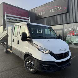 Iveco Daily 35C14 BENNE COFFRE DOUBLE CABINE RJ 6 places Arnage