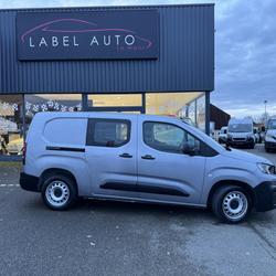 Peugeot Partner XL 1.5 BlueHDi S&S - 100 ch Cabine approfondie repliable Arnage
