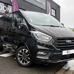 Ford Transit Custom Transit Custom 2.0 EcoBlue 185 - BVA - CABINE APPROFONDIE - 2021 - 1ERE MAIN - SUIVI ENTRETIEN Saint-Maximin