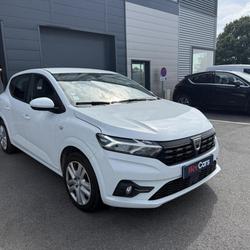 Dacia Sandero 1.0 TCE 90 CONFORT CVT BVA / CAR PLAY / 1ERE MAIN / ENTRETIEN COMPLET DACIA Quimper
