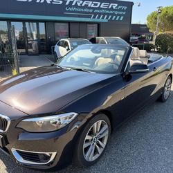 BMW Serie 2 220d  CABRIOLET F23 Luxury ATTELAGE 4 PNEU HIVER Gaillac