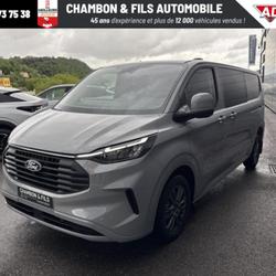 Ford Transit Custom CABINE APPROFONDIE 320 L2H1 2.0 ECOBLUE 170 CH BVA8 LIMITED Prix : 39150 ht La Grand-Croix