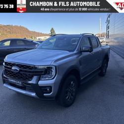 Ford Ranger DOUBLE CABINE 2.0 ECOBLUE 205 CH BVA10 4WD WILDTRAK 4 places SANS MALUS La Grand-Croix