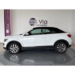 Volkswagen T-Roc 1.5 TSI - 150 - BV DSG 7  CABRIOLET Style CARPLAY / CAMERA DE RECUL / CUIR BI COLOR Saujon