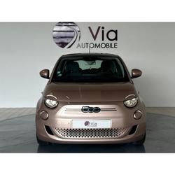 Fiat 500C Electrique 118 ch 42 kWh Ic&ocirc;ne Plus TOIT PANO - RADARS AV ET AR - TABLETTE TACTILE Saujon