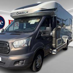 Fourgon Chausson FORD TRANSIT 2.2 TDCI 718 XLB CLIM CELLULE + LIT PAVILLON ELECTRIQUE CENTRAL TELEVISION SALO occasion - Terssac - photo 2/28