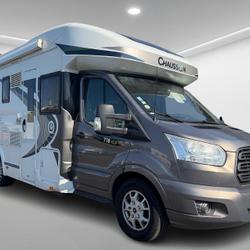 Fourgon Chausson FORD TRANSIT 2.2 TDCI 718 XLB CLIM CELLULE + LIT PAVILLON ELECTRIQUE CENTRAL TELEVISION SALO occasion - Terssac - photo 3/28