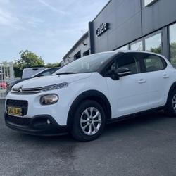 Citroen C3 BlueHDi 100ch Feel S&S E6.d-TEMP BVM5 Segr&eacute;-en-Anjou Bleu