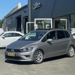Volkswagen Golf Sportsvan 1.6 TDI 110ch BlueMotion Technology FAP Carat DSG7 Segr&eacute;-en-Anjou Bleu