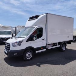 Ford Transit FRIGO 12M3 130 CV ROUES JUMELEES CAISSE CAZAUX GROUPE THERMOKING MONOTEMPERATURE V300 MAX 3,5 T Saint-Herblain