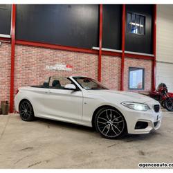 BMW Serie 2 BMW 220i Cabriolet M Sport - Blanc Min&eacute;ral - 2016 Isneauville