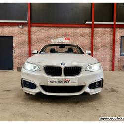 BMW Serie 2 BMW 220i Cabriolet M Sport - Blanc Min&eacute;ral - 2016 Isneauville
