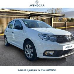 Dacia Sandero 1.0 SCe - 75 2018  II BERLINE Ambiance PHASE 2 Villeneuve-d'Ascq