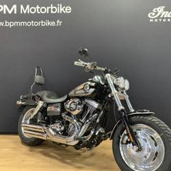 Harley Davidson Fat Bob Dyna Fat Bob 1584 Noir 2011 Poitiers