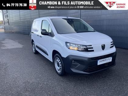 Peugeot Partner - FOURGON M 1000 KG BLUEHDI 100 S&S BVM6 MirrorLink - Pack Caméra Confort - 16 590 €