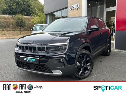 Jeep Avenger - 1.2 Turbo T3 110ch MHEV Black Edition BVR6 eHybrid - 28 490 €