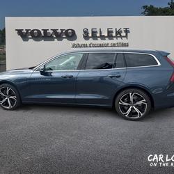 Volvo V60 T6 Hybride Rechargeable 253 ch + 145 ch AWD Geartronic 8 Ultra Style Chrome occasion - Brest - photo 2/30