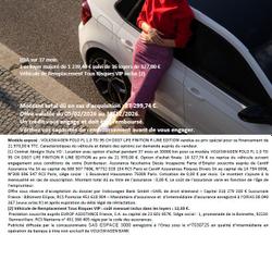 Volkswagen Polo Polo 1.0 TSI 95 S&S DSG7 VW Edition S&eacute;lestat