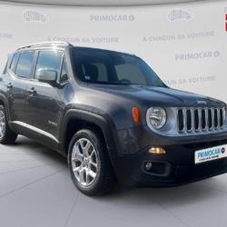 Jeep Renegade 1.4 MultiAir S/S 140ch Limited Tpano Sieges cuir GPS Strasbourg