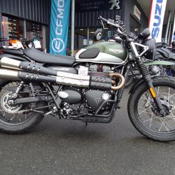 Triumph Scrambler  Tr&eacute;gueux