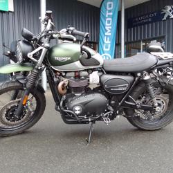 Triumph Scrambler  Tr&eacute;gueux