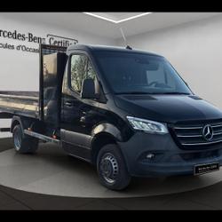 Mercedes Sprinter 519 CDI Chassis Cabine Benne + Coffre Propulsion Lourd Tours